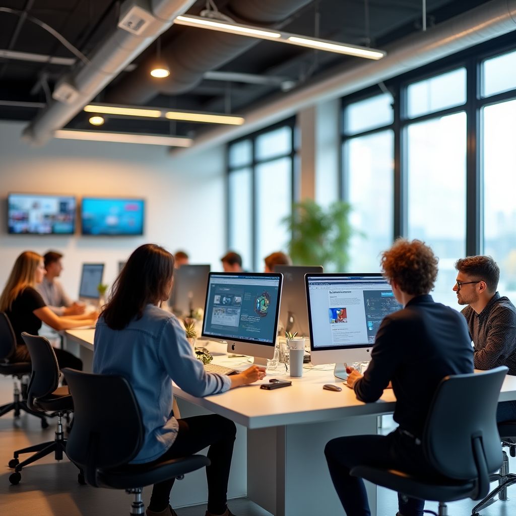 Modern ofis alanı
